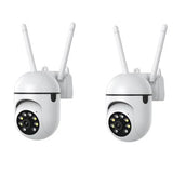 Cloud Storage - 2- Pack - 1080P Outdoor WiFi PTZ Security Camera, 2.4G&5GWiFi, Auto Tracking, 2 Way Audio, Spot Night Vision,support SD Card & Cloud Storage, Indoor/Outdoor CCTV Camera for Baby/Elderly