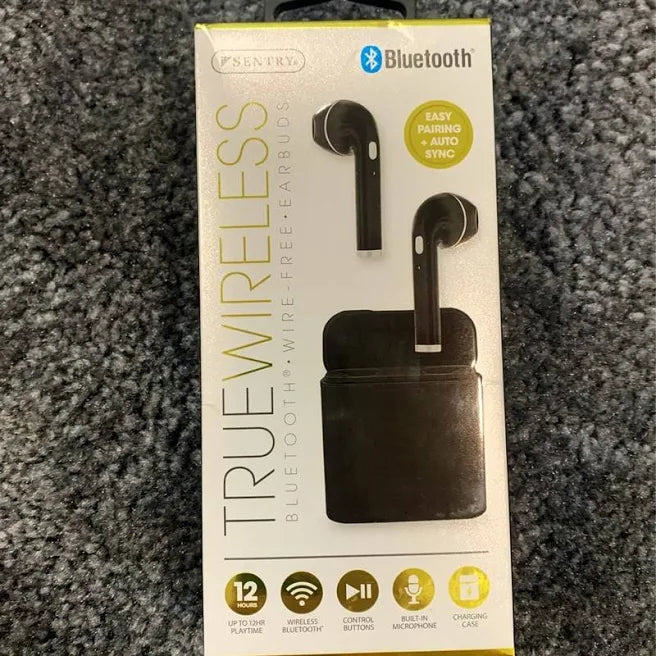 Sentry True Wireless Bluetooth Earpods - New Electronics | Color: Black