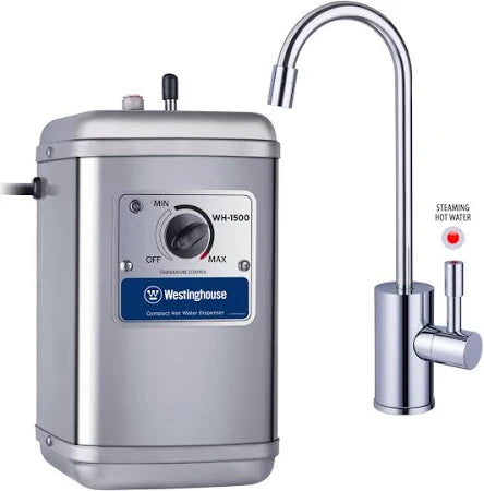 Westinghouse Polished Chrome Deck-mount Instant Hot Water Dispenser with Tank