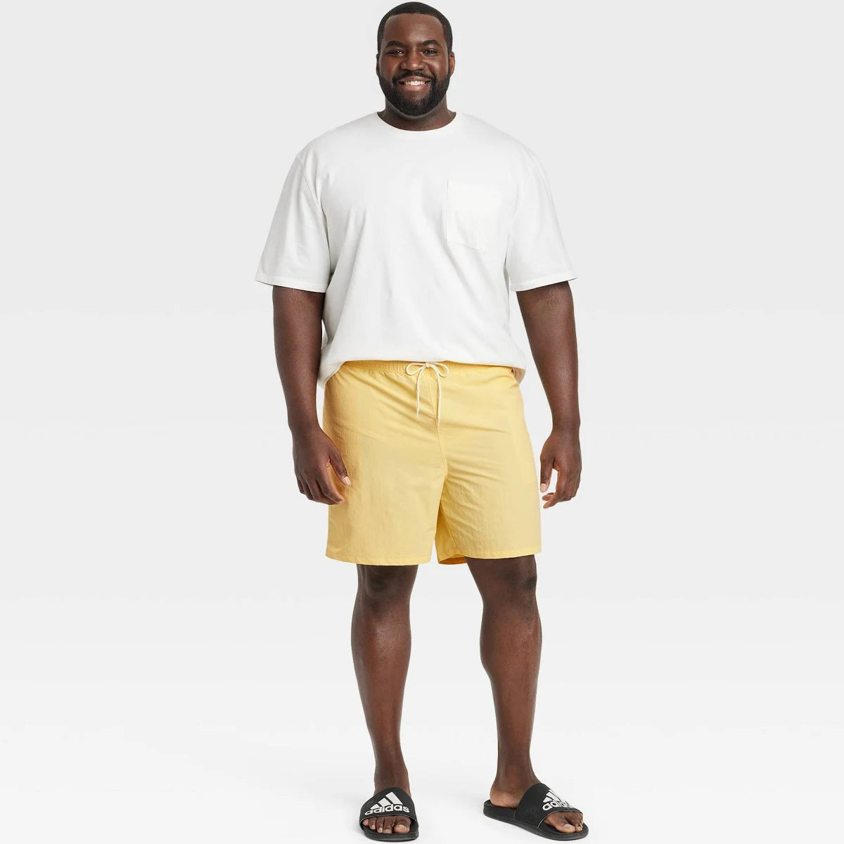 GOODFELLOW & CO | Men's 7" Swim Short | Yellow | 2XL