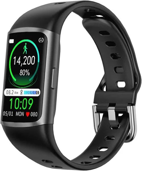 FITVII Fitness Tracker smart watch color:black   NEW