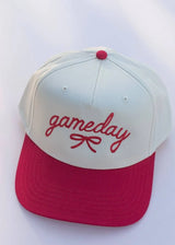 Otto - Embroidered Bow Game Day Hat - Classic Fit - Mid Profile