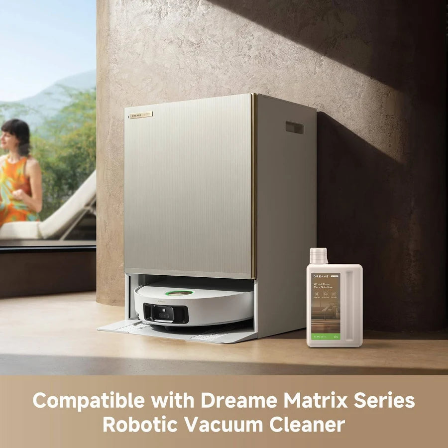 DREAME Wood Floor Care Solution, 33.8 FL OZ (1L)