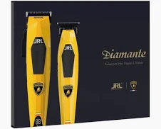 JRL x Lamborghini Diamante Cordless Clipper & Trimmer Combo Set - Yellow
