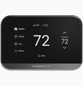Honeywell Home THX1000B2/U ElitePRO S1000 Smart WiFi Thermostat, Black