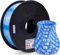 3D Printer Filament Blue Silk 1.75 mm With Spool