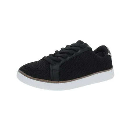 Dr. Scholl's Seaside Women's Lace-Up Low Top Cushioned Sneakers - Black - Size 5.5 M