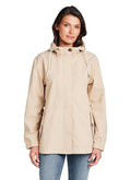 WEATHERPROOF GARMENT'S HOODED RAIN JACKET WHEAT FIELD  XL