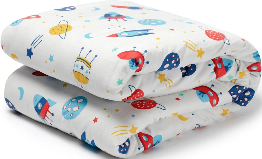 HUSH BLANKET Space Print  7LBS  50X60
