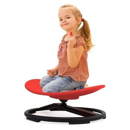 Kids Swivel Chair, 220 lbs Capacity, Sensory Spinning Chair, Autistic Kids Sensory Toy Seat with Non-Slip Metal Base