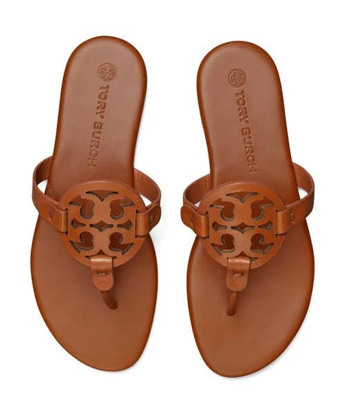 Tory Burch Women's Miller Soft Sandals Tan/Size:5M (US)