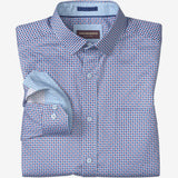 Johnston & Murphy - Circle Star Print Long Sleeve Cotton Button Up (Men's - Size: - L)