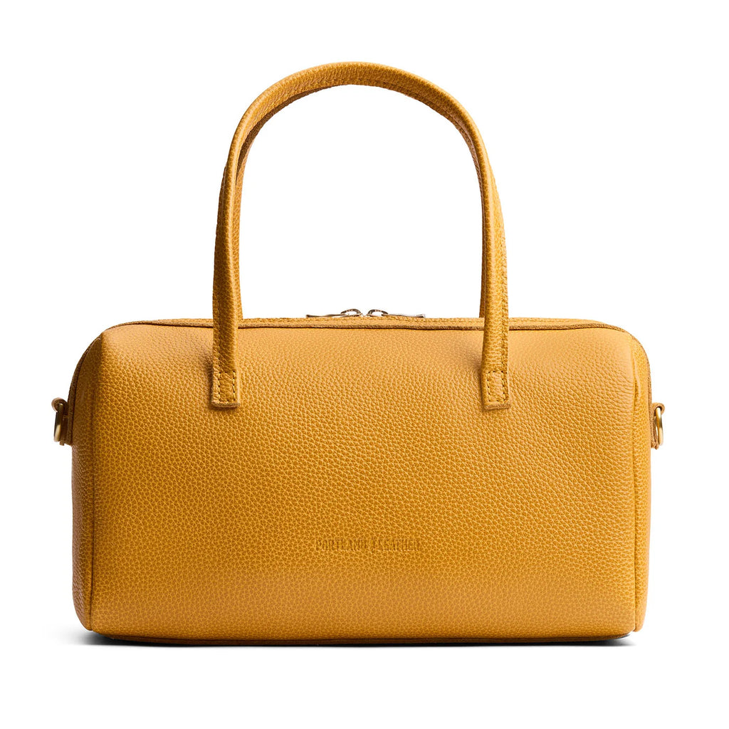 Portland Leather - Oversized Sloan Doctor Bag , Sunshine