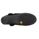 SOFTINOS Women's Zip Up Farah Ankle Boot | Black/Smoke | Size 10