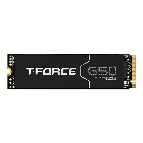 Team Group T-FORCE G50 M.2 2280 4TB PCIe 4.0 x4 with NVMe 1.4 TLC Internal Solid State Drive (SSD) TM8FFE004T0C129