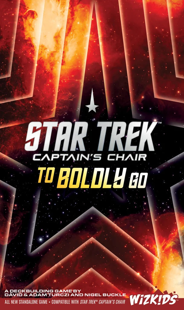 WIZK!DS - Star Trek: Captain's Chair - To Boldly Go - A Deck-Building Game
