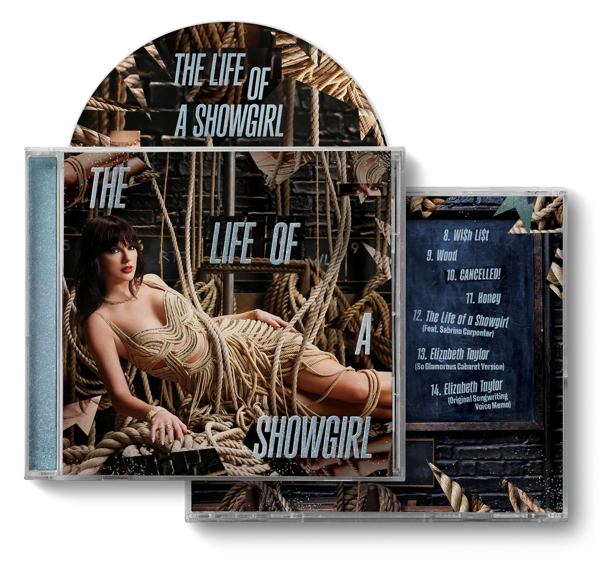 Taylor Swift- The Life of a Showgirl [So Glamorous Cabaret Version] (CD)