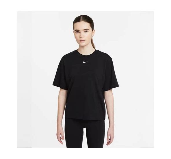 Nike G Nsw Tee Essntl Ss Boxy- Black  NWT