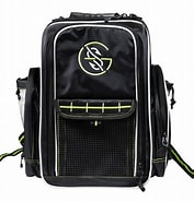 Googan Squad Tackle Backpack, Black/Green-New