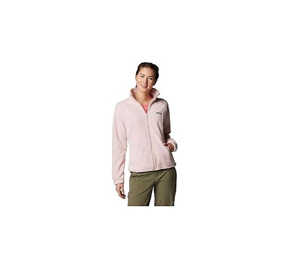 Columbia Benton Spring Zip Pink Fleece Jacket (NEW)