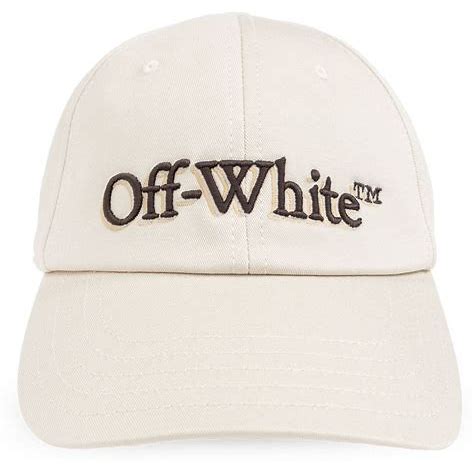 Off-White Embroidered Logo Baseball Cap