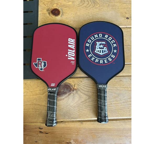 Volair Pro 16 mm Round Rock Express Pickleball Paddle NEW