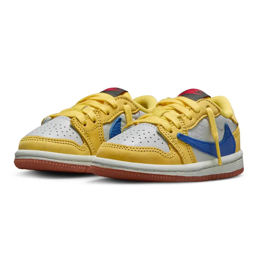 (SIZE:4C) Travis Scott x Air Jordan 1 Low OG SP (TD)Toddler Canary