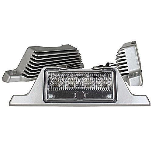 Truck-Lite 81335C 3" x 9" Rectangular 81 Series LED Perimeter Light, Surface Mount, .180 Bullet, Clear