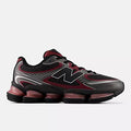 ABZORB 2000 Unisex Sneakers, Black Cement/Podium Red, Size 9
