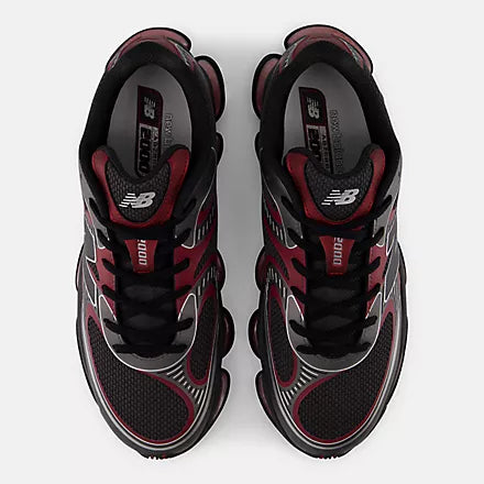 ABZORB 2000 Unisex Sneakers, Black Cement/Podium Red, Size 9