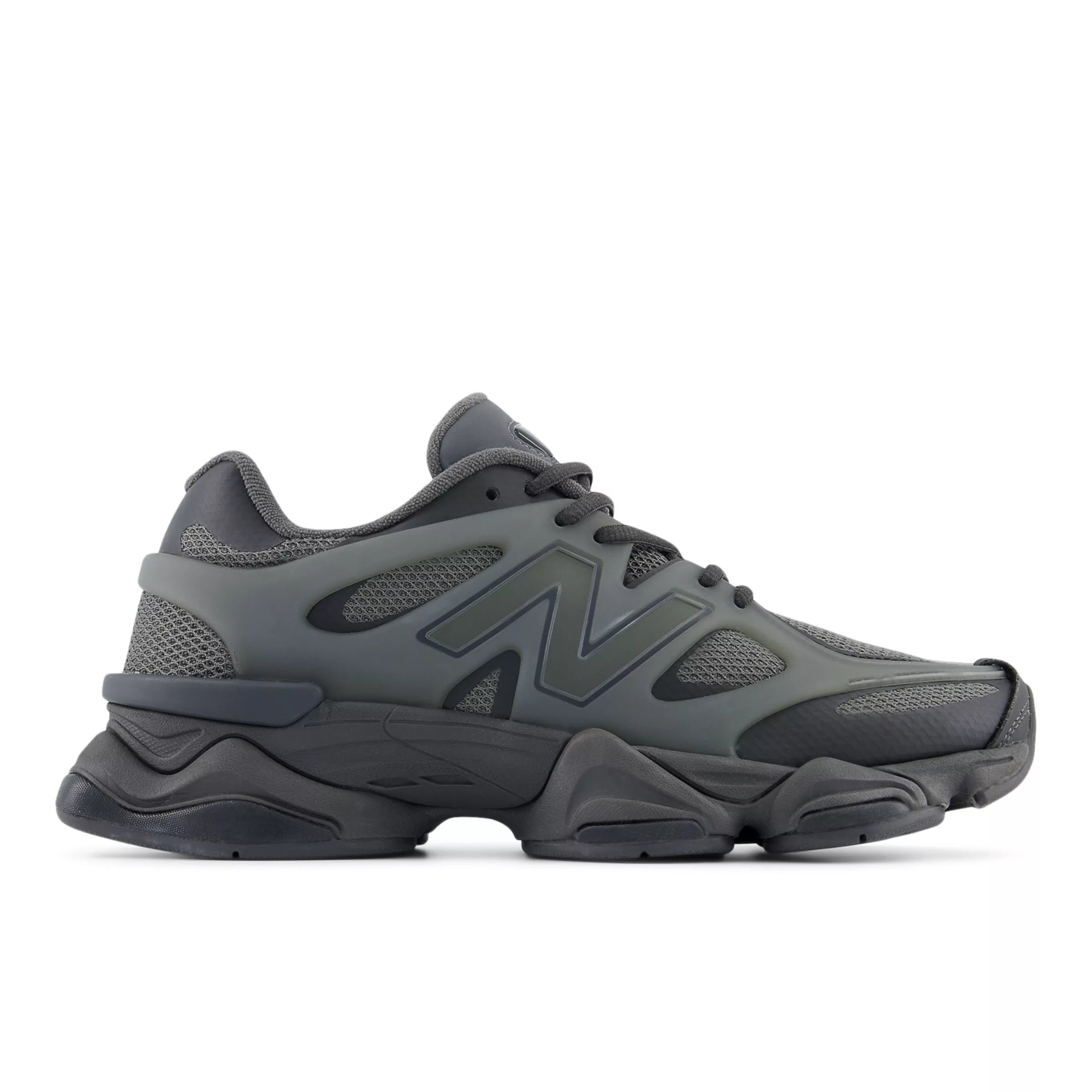 New Balance 9060X Black Cement with Black Size: 8M/9.5W