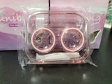 unibling | Colored Contact Lenses Set Kit | 1 Pair (2 Lenses) in Meow Honey and Himalaya Yellow Green