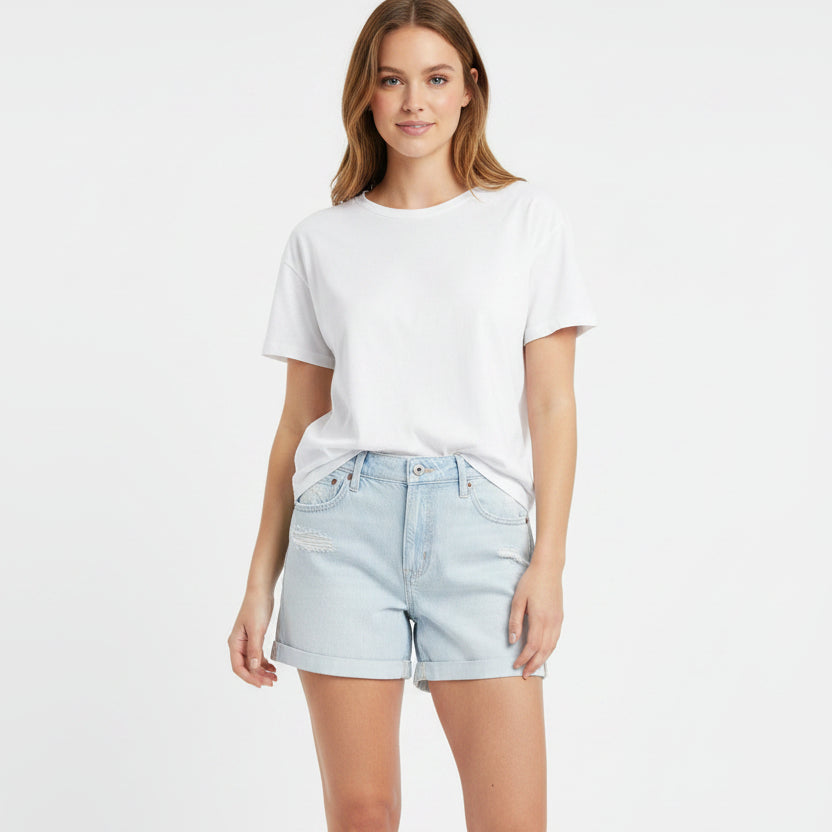 AE Super High-Rise 6" Relaxed Shorts, Strigid - Women's 4/27W