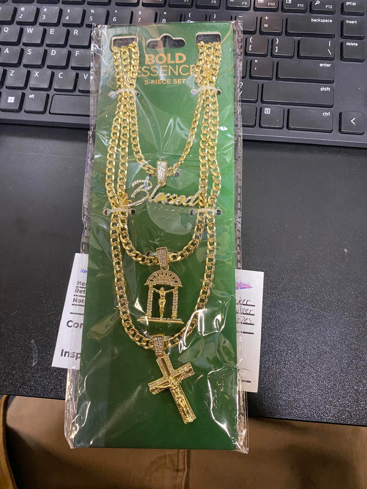 3-Piece Jesus Necklace