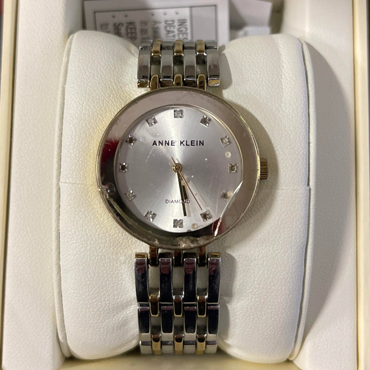 Anne Klein Diamonds Women's Watch (USED)