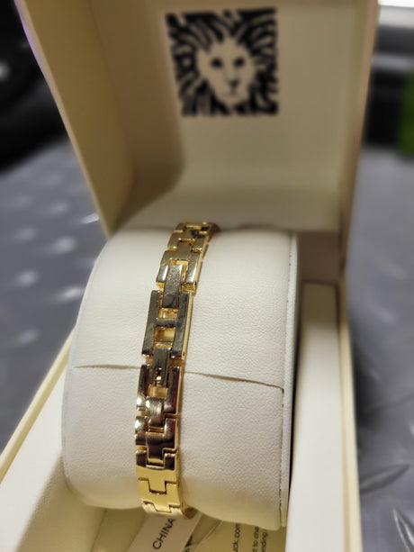 Anne Klein Women's Genuine Diamond Dial Bangle Watch (NEW, OPEN BOX)