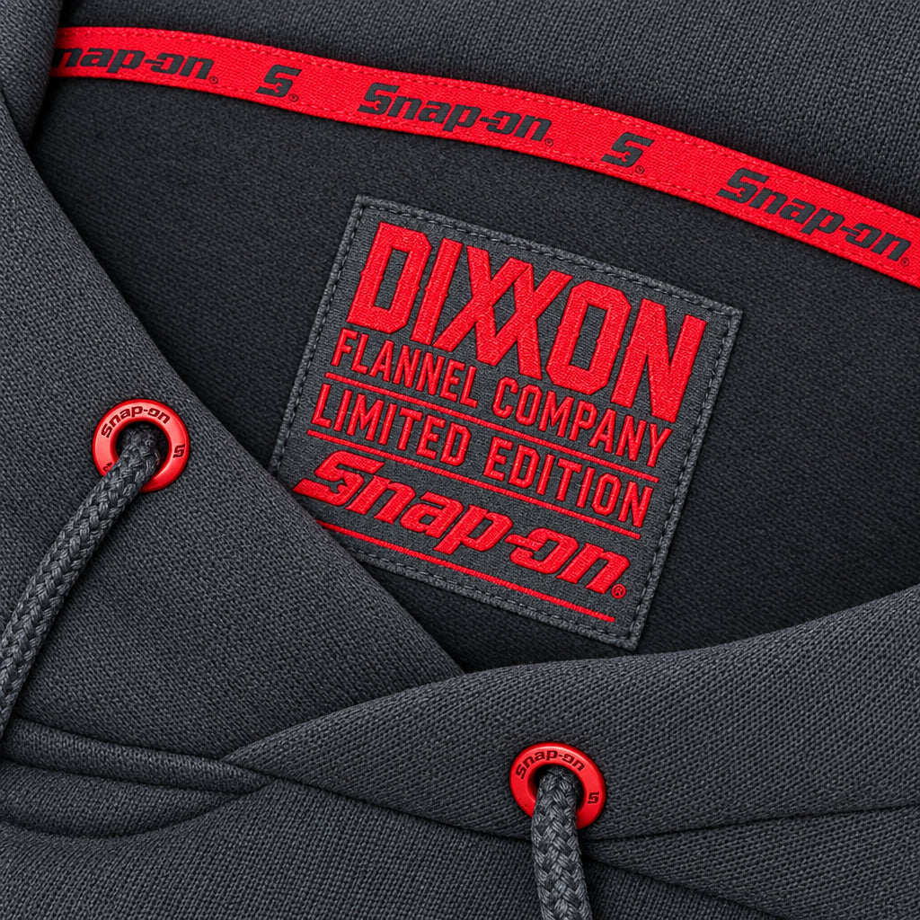 Dixxon Flannel Company - Limited Edition "Snap-On" Hoodie, Black - Large