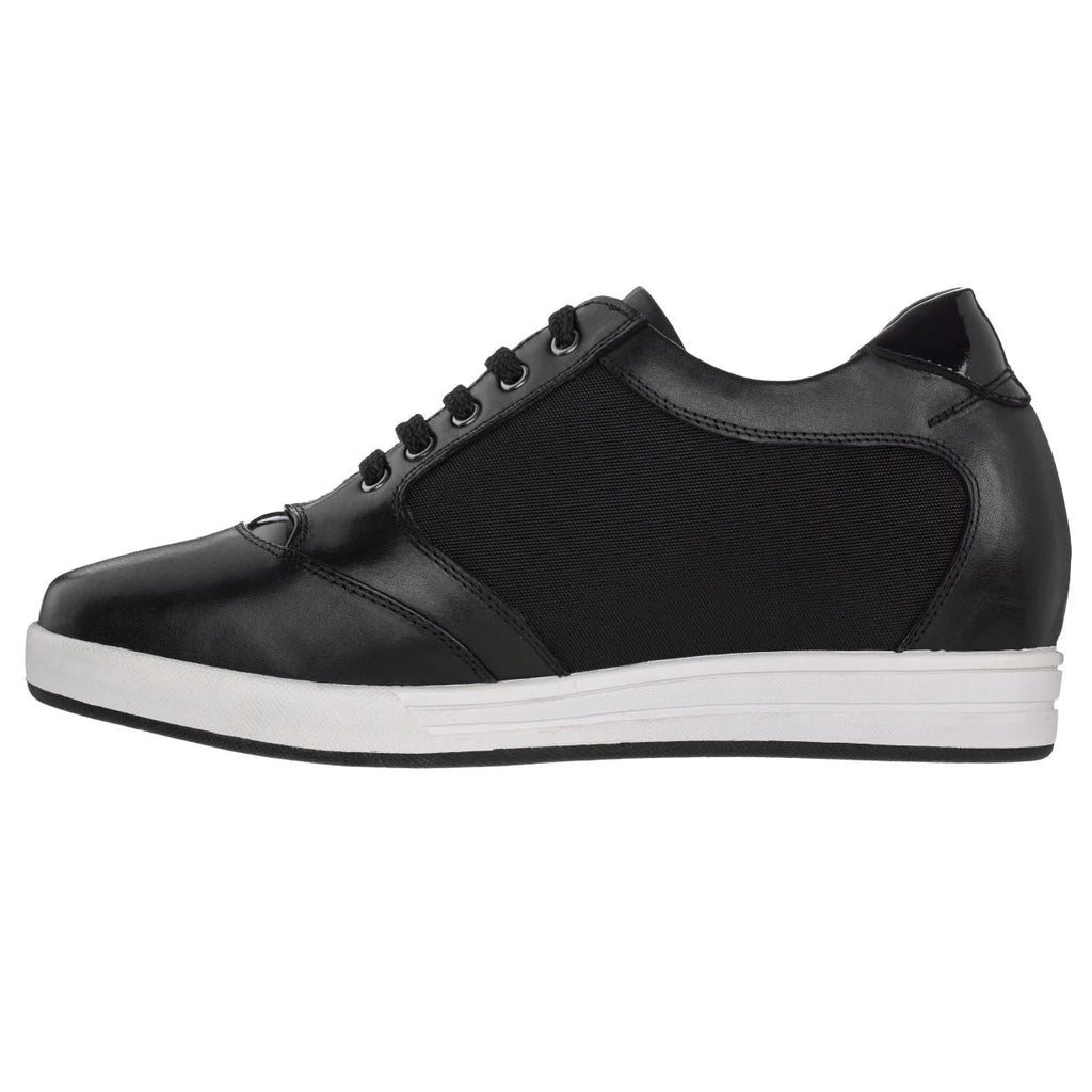 TOTO A53272 - 3.2-Inch Taller Men's Elevator Sneakers (Size : 8.5)