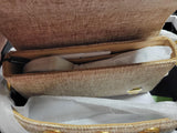 Medium Nia Bag Linen/Shell Color $275.00 (NEW, OPEN BOX)