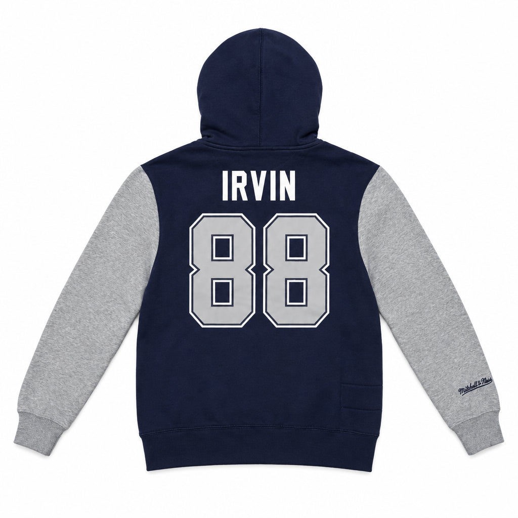 NFL Dallas Cowboys, Michal Irvin, Youth Hoodie by Mitchell & Ness - Size Small