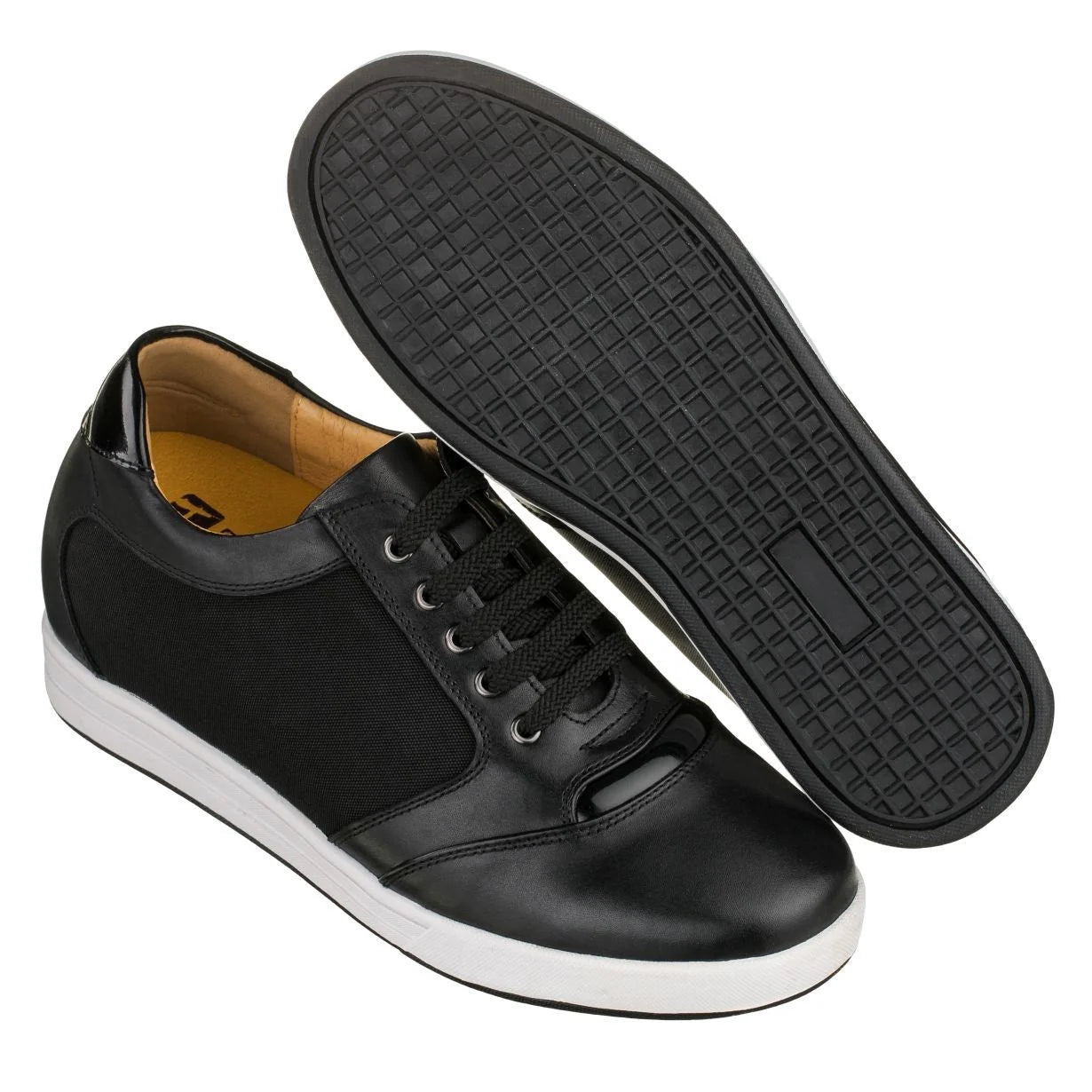TOTO A53272 - 3.2-Inch Taller Men's Elevator Sneakers (Size : 8.5)