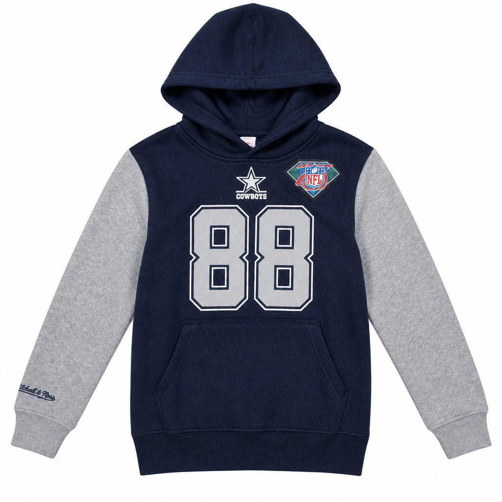 NFL Dallas Cowboys, Michal Irvin, Youth Hoodie by Mitchell & Ness - Size Small