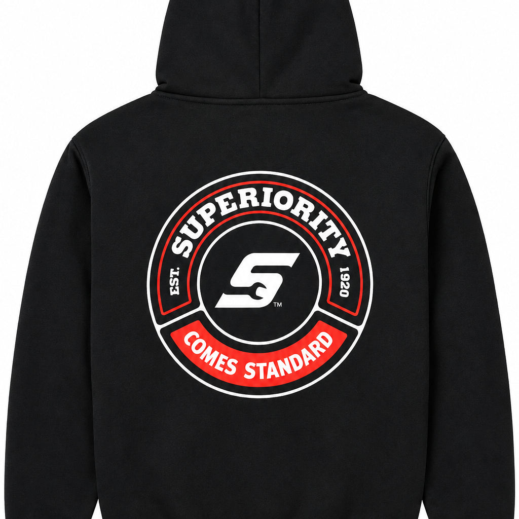 Dixxon Flannel Company - Limited Edition "Snap-On" Hoodie, Black - Large
