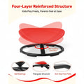 Kids Swivel Chair, 220 lbs Capacity, Sensory Spinning Chair, Autistic Kids Sensory Toy Seat with Non-Slip Metal Base