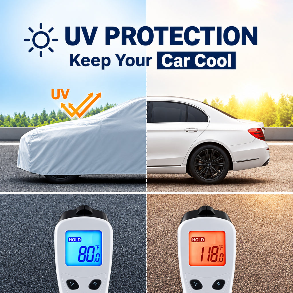 iCarCover - Plus Series Car Cover - CS-03 - Sky Grey