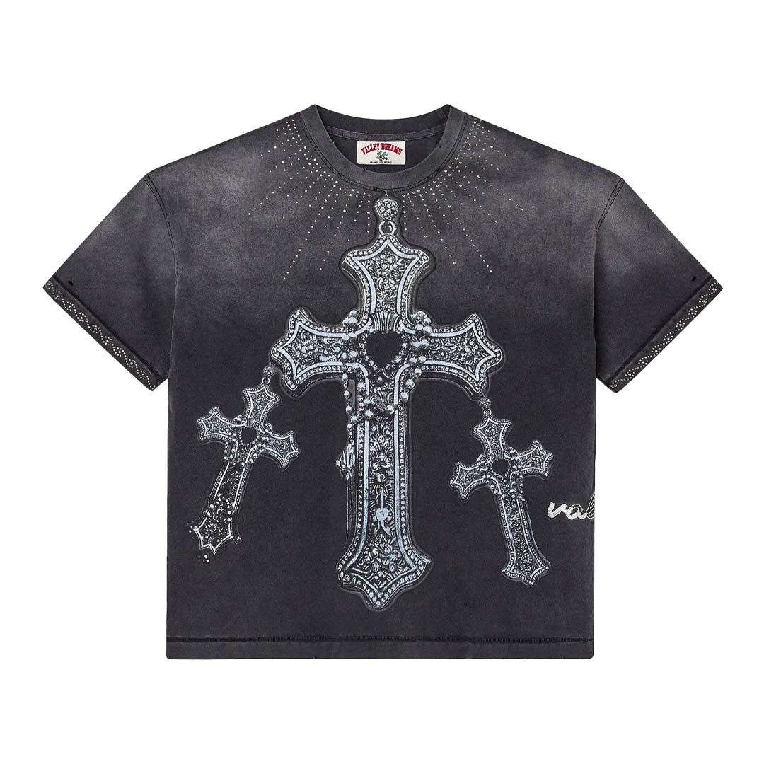 Vale Forever Pierced Tee 'Black' Size Medium (Unisex)