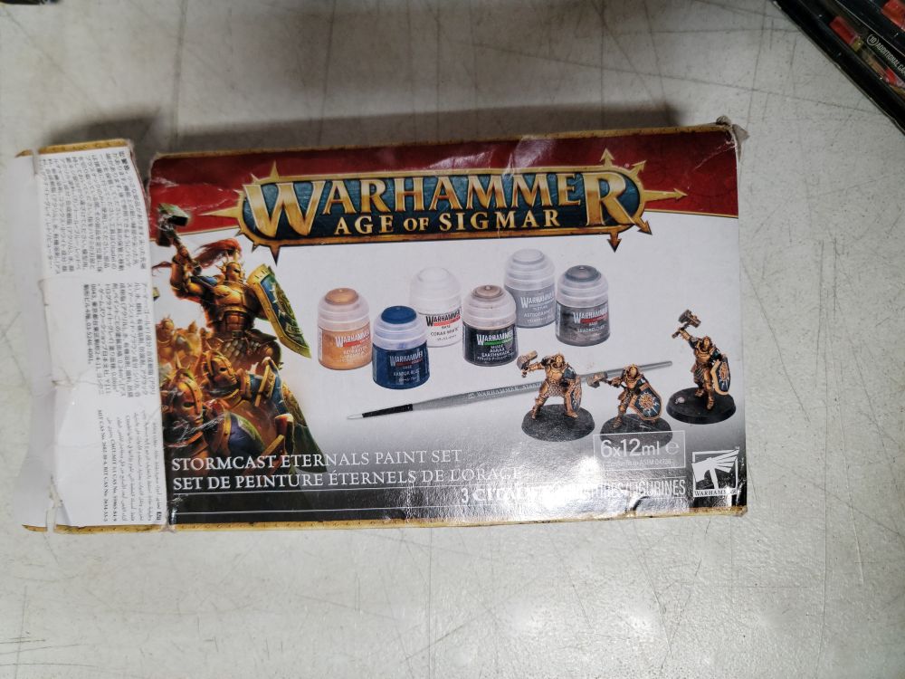 WARHAMMER Age of Sigmar - Stormcast Eternals Paint Set - 3 Liberators