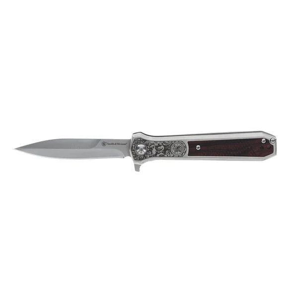 *Smith & Wesson Unwavered Spring Assist Folding Dagger, 3.5" blade