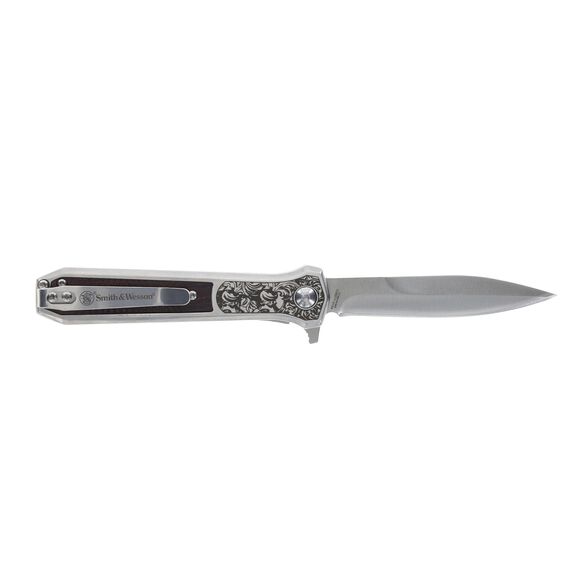 *Smith & Wesson Unwavered Spring Assist Folding Dagger, 3.5" blade