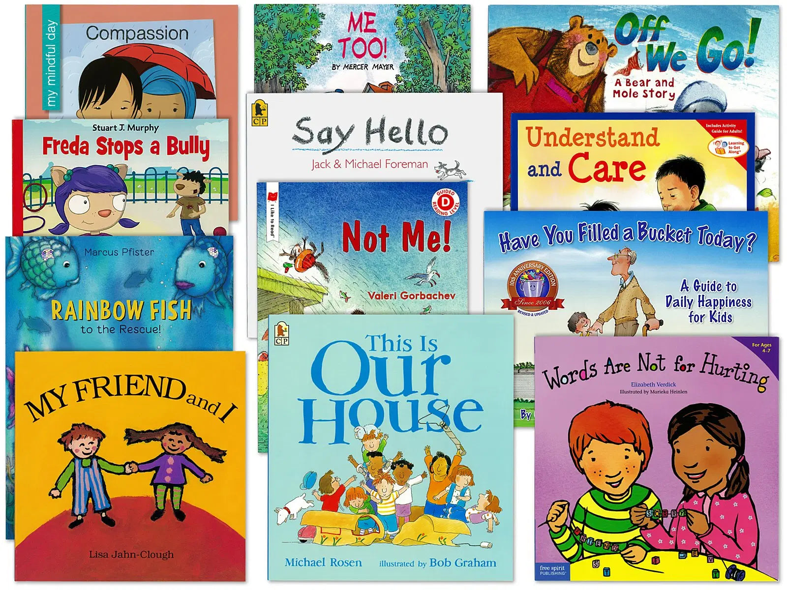 LAKESHORE LEARNING MATERIALS | Kindness & Compassion Paperback Library | Ages 3 - 8 years